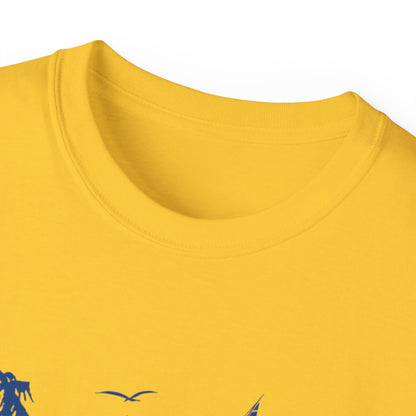 Beach Life Inspirational Tee, Unisex Cotton Shirt, Summer Clothing, Vacation Wear, Gift for Beach Lovers