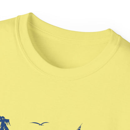 Beach Life Inspirational Tee, Unisex Cotton Shirt, Summer Clothing, Vacation Wear, Gift for Beach Lovers