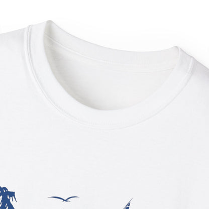 Beach Life Inspirational Tee, Unisex Cotton Shirt, Summer Clothing, Vacation Wear, Gift for Beach Lovers